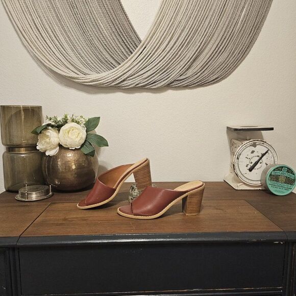 MiiM Brick Up Your Feet Heel Sz 8.5 - Picture 4 of 7